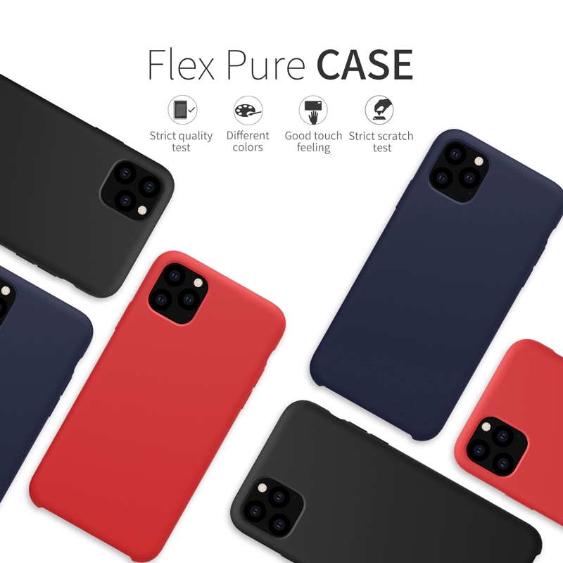 Ốp điện thoại NILLKIN bằng silicone cho iPhone 11 Pro Max