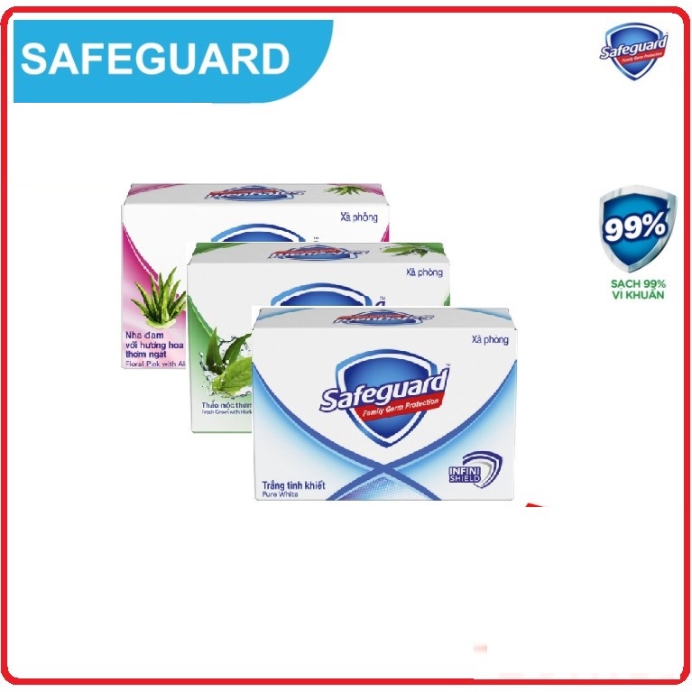 Xà Bông Cục Safeguard Diệt Khuẩn (130g/175g)