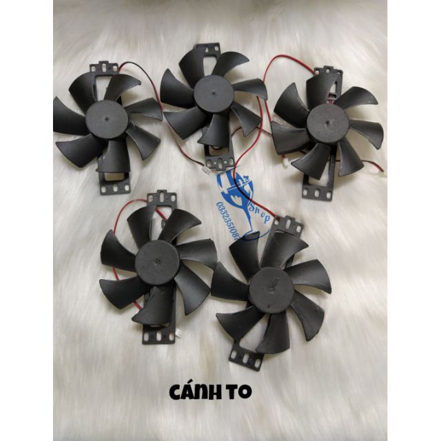 Combo 5 quạt to bếp từ, bếp hồng ngoại 18v