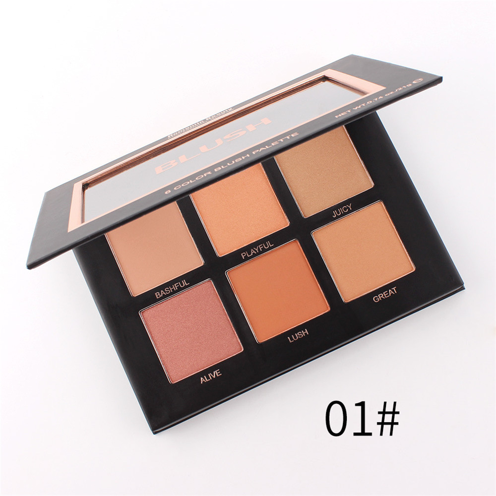 Bảng phấn má hồng 6 màu lãng mạn lâu trôi làm sáng da
 | BigBuy360 - bigbuy360.vn