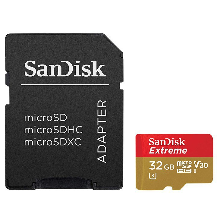 Thẻ nhớ microSDHC đọc 90MB/s San.Disk Extreme 32GB