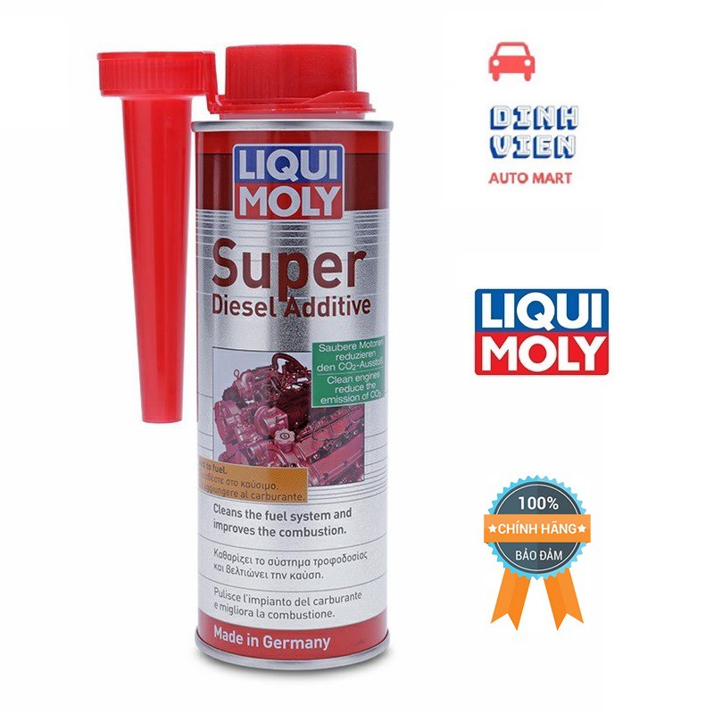 Chai Phụ Gia Súc béc dầu cao cấp Liqui Moly Super Diesel Additive 1806
