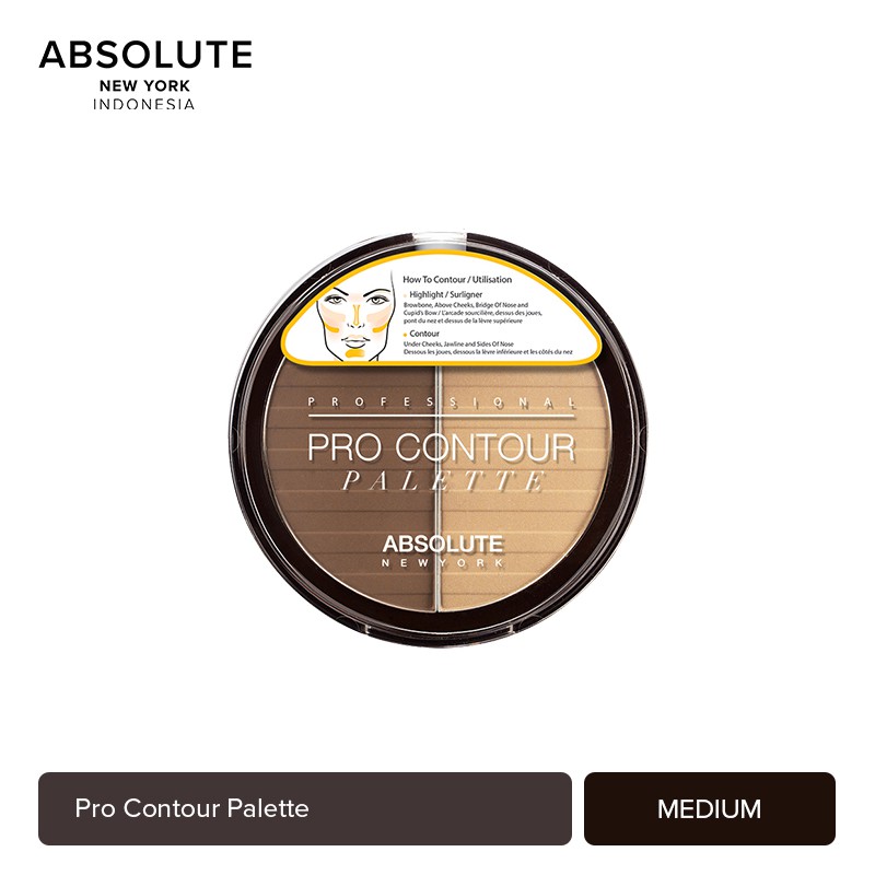 (hàng Mới Về) Bảng Phấn Tạo Khối Trang Điểm Chuyên Nghiệp Thương Hiệu Absolute | BigBuy360 - bigbuy360.vn