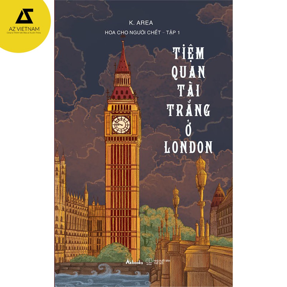 Sách - Tiệm Quan Tài Trắng Ở London (Hoa cho người chết – Tập 1)