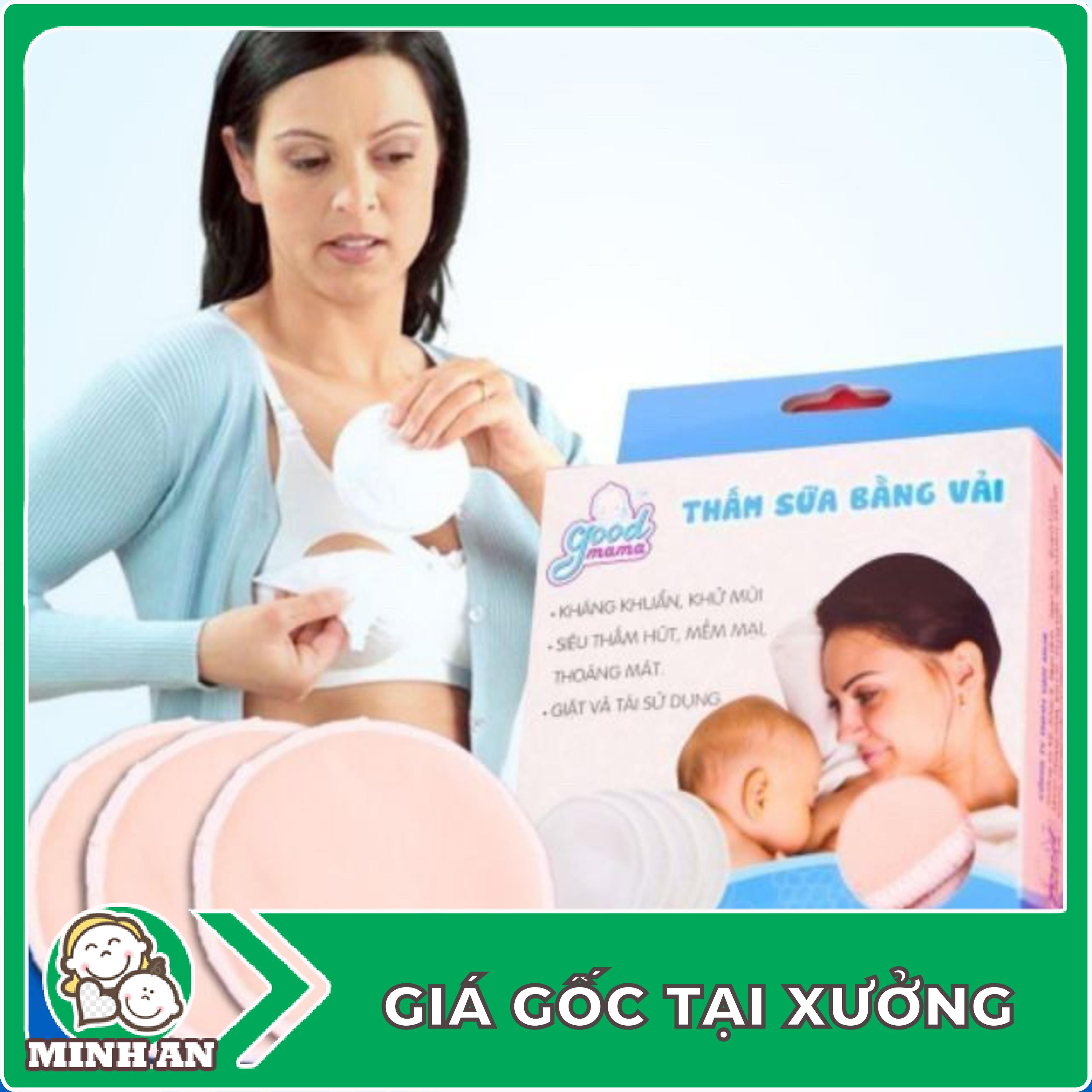 Miếng lót thấm sữa Goodmama 8 miếng dùng nhiều lần - An toàn , tiện lợi #2