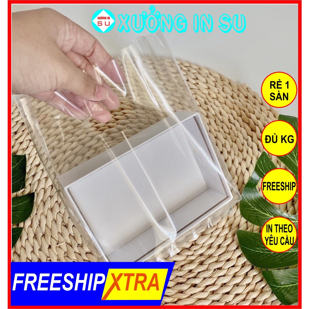 [20 Túi] Túi Nilon PE TRONG SUỐT