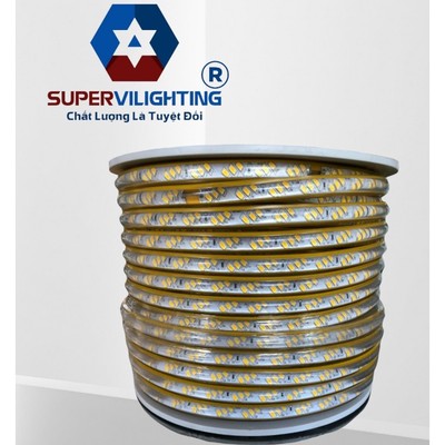 Led dây SuperVilighting, MS LEDD-SUP-2H-3H,120 bóng, CS 9-15w/m, mắt led 2 hàng - 3 hàng, Bảo hành 24 tháng