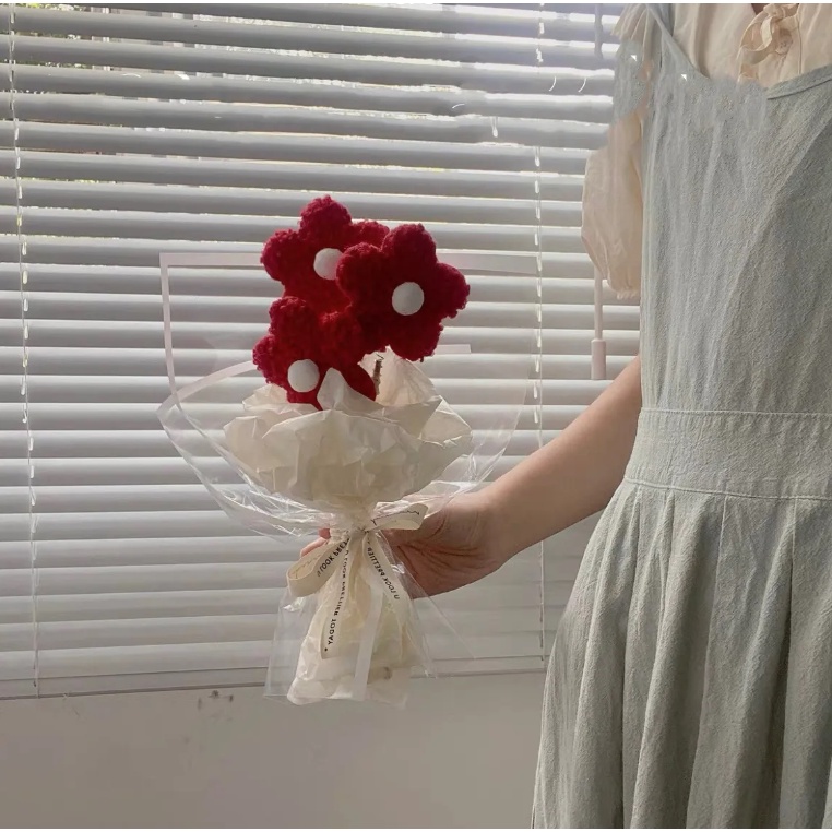 Sản Phẩm Hoàn Thiện Bó Hoa Nhồi Bông Hoạt Hình Sáng Tạo Làm Quà Tặng Cho Bạn Gái / Bạn Gái / Quà Tặng Ảnh Tanaba