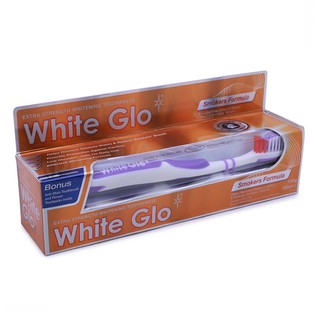 Kem đánh răng làm trắng cho người hút thuốc white glo Smokers formula 150g