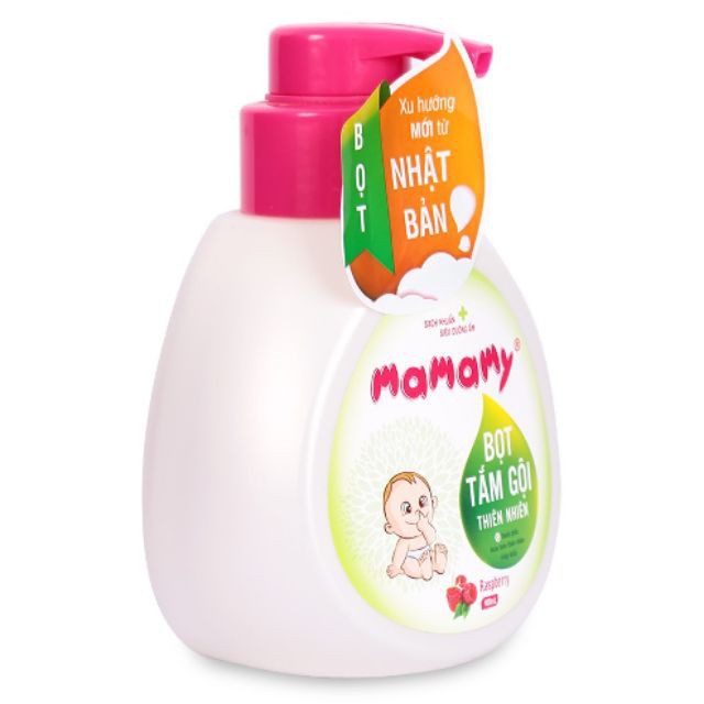 Bọt tắm gội Mamamy 400ml ( sữa tắm gội Mamamy Hương Thiên Nhiên )