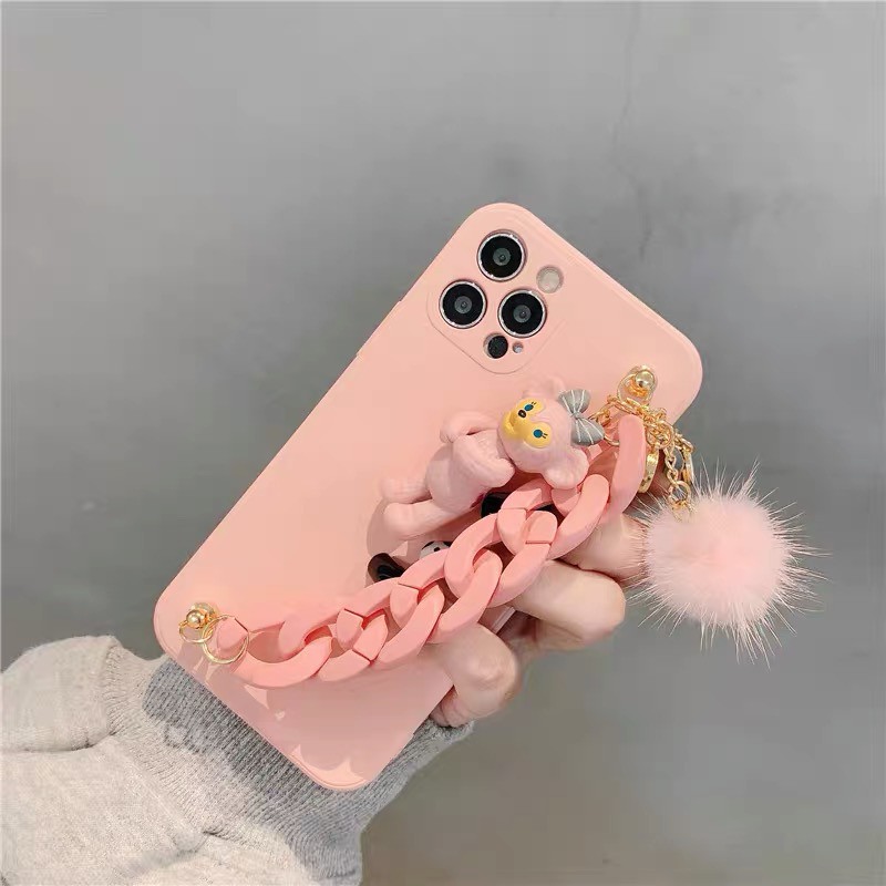 Ốp Điện Thoại tpu Hình Gấu Bông Dễ Thương Cho iphone 7 7 plus8 8plus xr x / xs xs max 11 11 pro 11 pro max 13 pro max 14pro max 14 plus