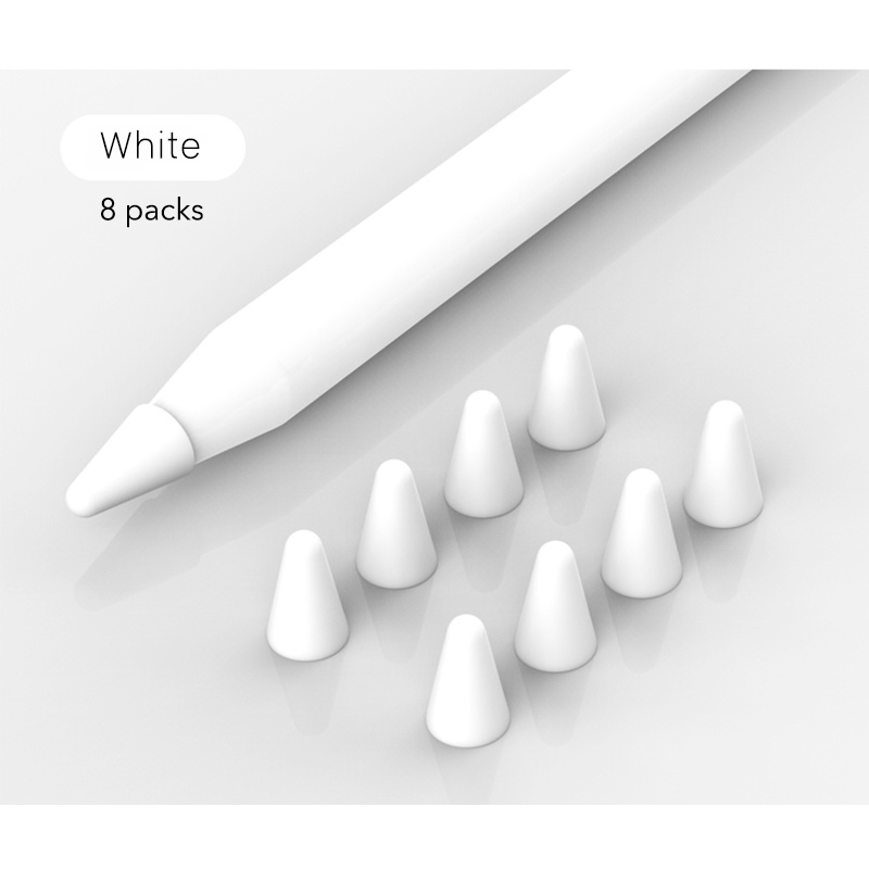 Vỏ Bảo Vệ Bút Cảm Ứng Apple Pencil 1st 2nd Bằng Silicon Chống Thấm Nước Tiện Dụng Ốp