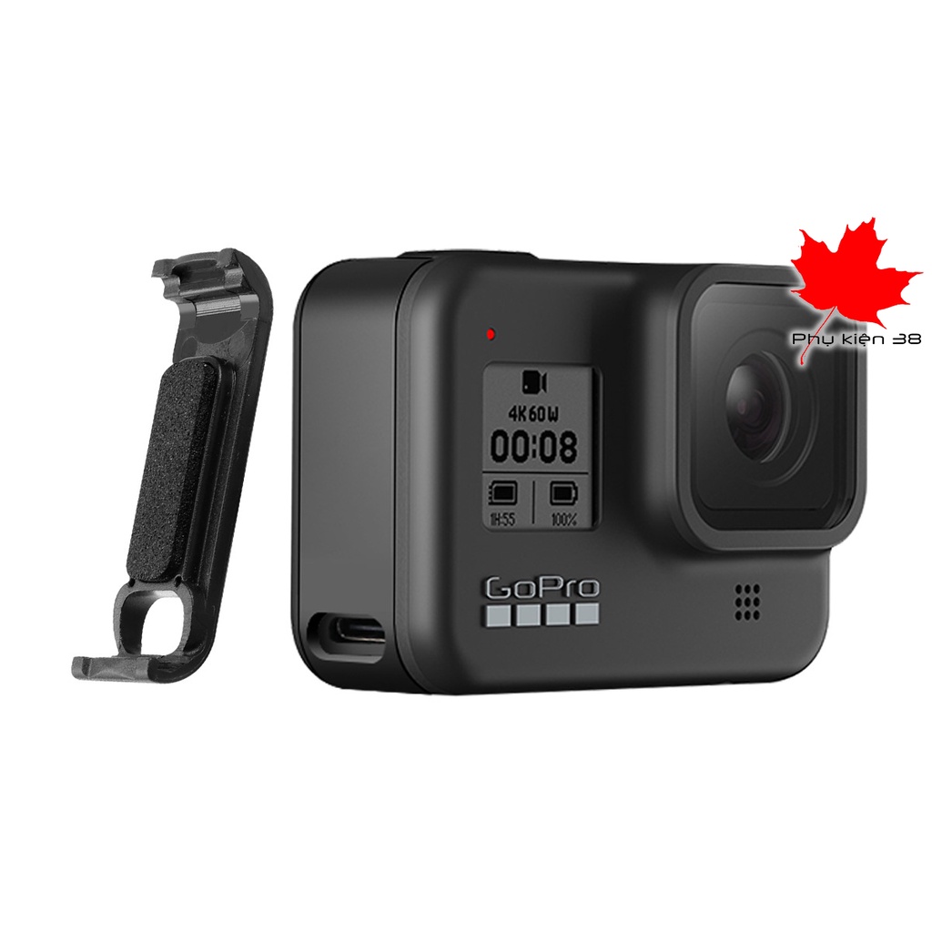 Nắp đậy pin gopro hero 8 có khe cắm sạc không cần mở nắp - Bộ phụ kiện gopro 8