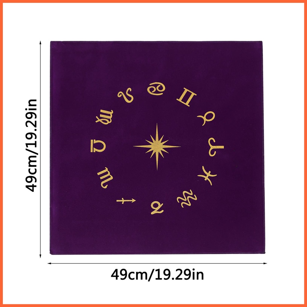 Khăn Trải Bàn Tarot 12 Cung Hoàng Đạo