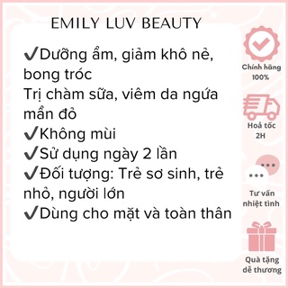 Kem dưỡng chống nẻ, chàm Dexeryl Pháp