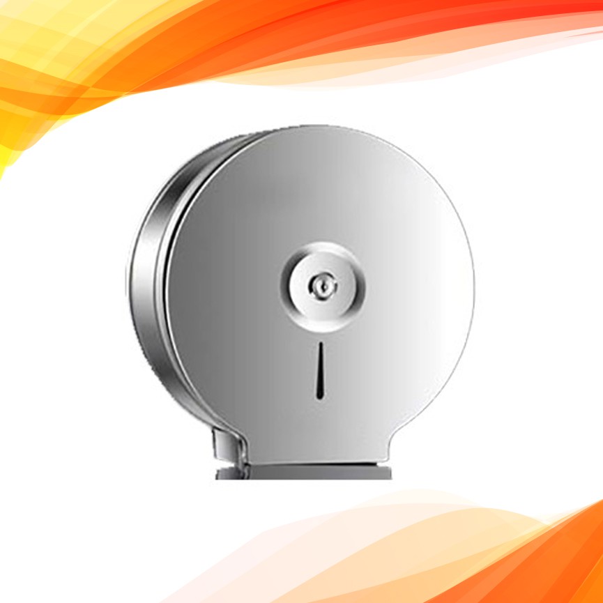Hộp đựng giấy vệ sinh cuộn lớn thép không gỉ cao cấp 9115
