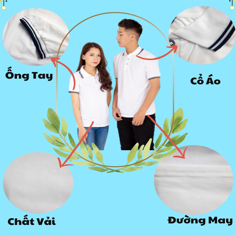 Áo polo nam nữ cao cấp đẹp unisex form rộng tay ngắn vải cotton thoáng mát dày dặn chính hãng KING SPORT