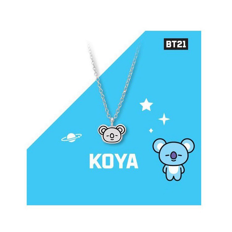 Vòng cổ Mặt Chữ Ký Nhóm Nhạc BTS BT21 COOKY Thời Trang