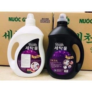 01 Can Nước giặt Bosster Hàn Quốc dung tích 3600ml (3.6 lít)