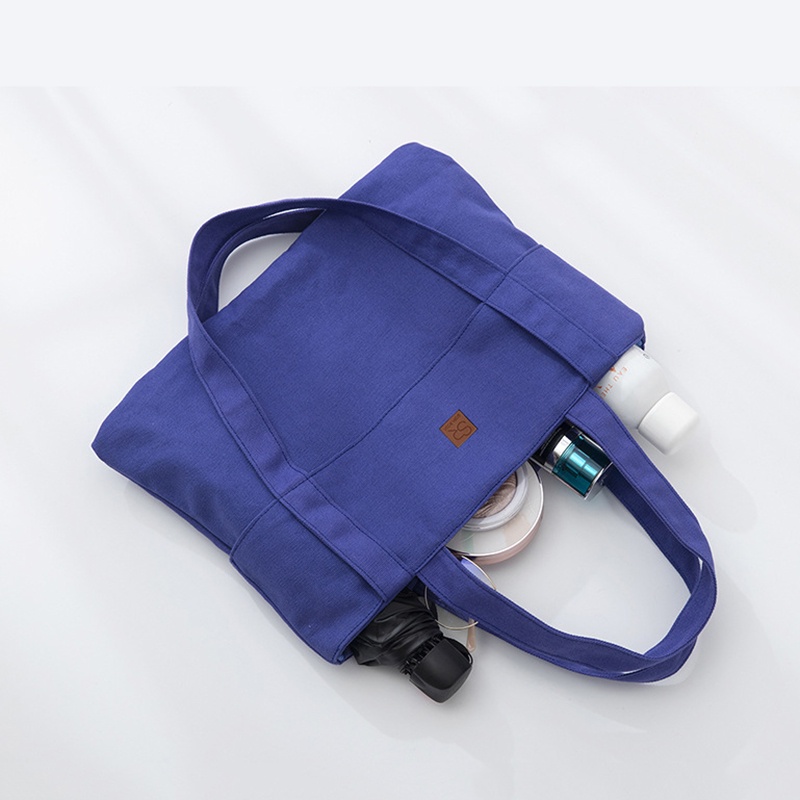 Túi Đeo Vai Vải canvas Kiểu Đơn Giản Phong Cách Nhật Bản Thời Trang Cho Nữ