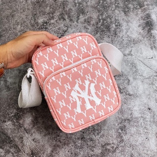 Túi Đeo Chéo mlb NY Vintage Mini Bag Pink Full Tag Code