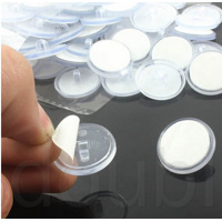 20pcs Ceiling Disc Hooks PVC Sunshade Sucker Hooks Transparent Self Adhesive Ceiling Suctions doublelift store