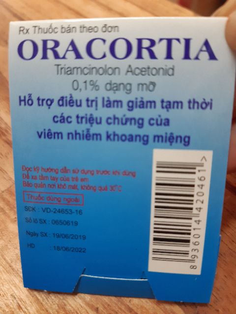 ✅ KEM BÔI NHIỆT MIỆNG DẠNG GÓI 1G