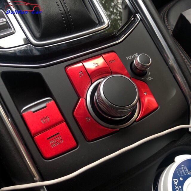 Ốp nút điều khiển CX5 2018- 2020 Mazda 3 fl, Mazda 6 fl