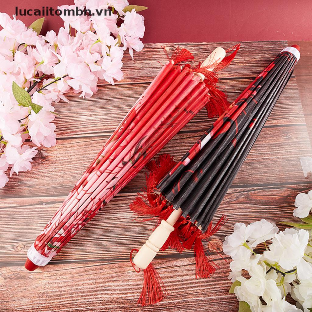 new* Other shore flower silk cloth lace umbrella photography props tassel umbrella [lucaiitombn]