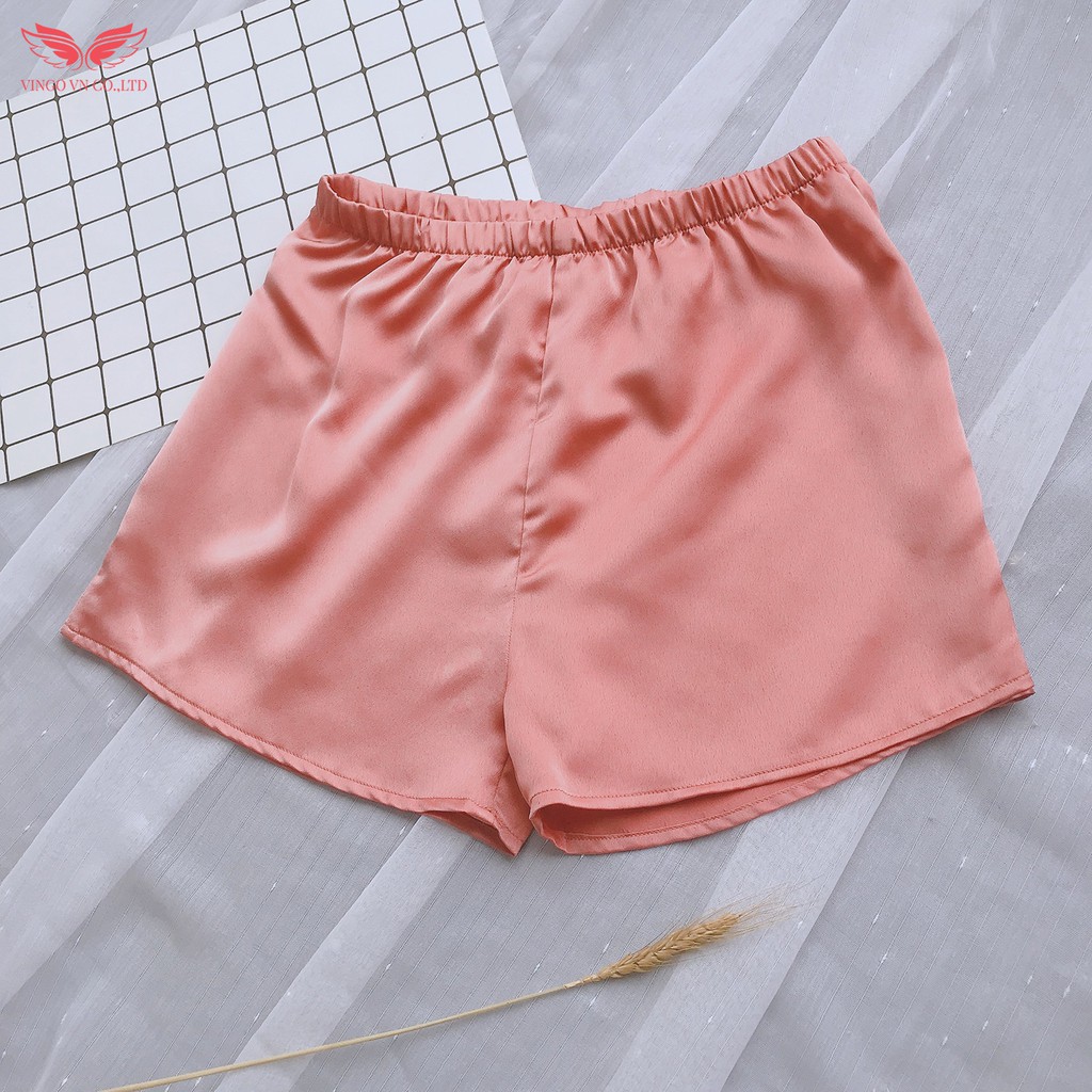 VINGO Quần Ngủ Mặc Nhà Nữ Lụa Pháp Freesize Nhiều Họa Tiết Vingo Đẹp Trẻ Trung Cao Cấp QN VNGO | BigBuy360 - bigbuy360.vn