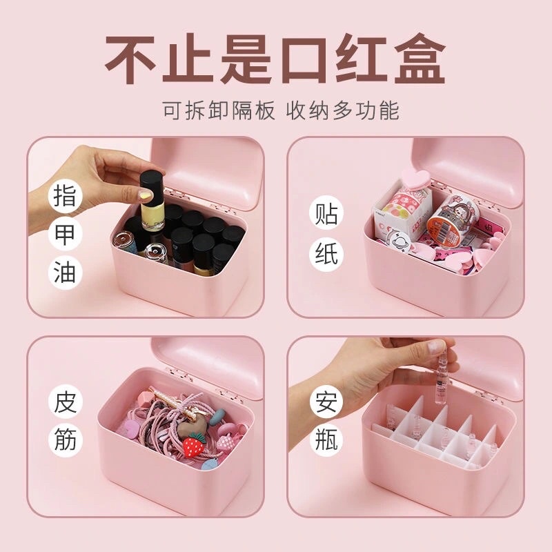 Hộp đựng đồ đa năng kèm gương