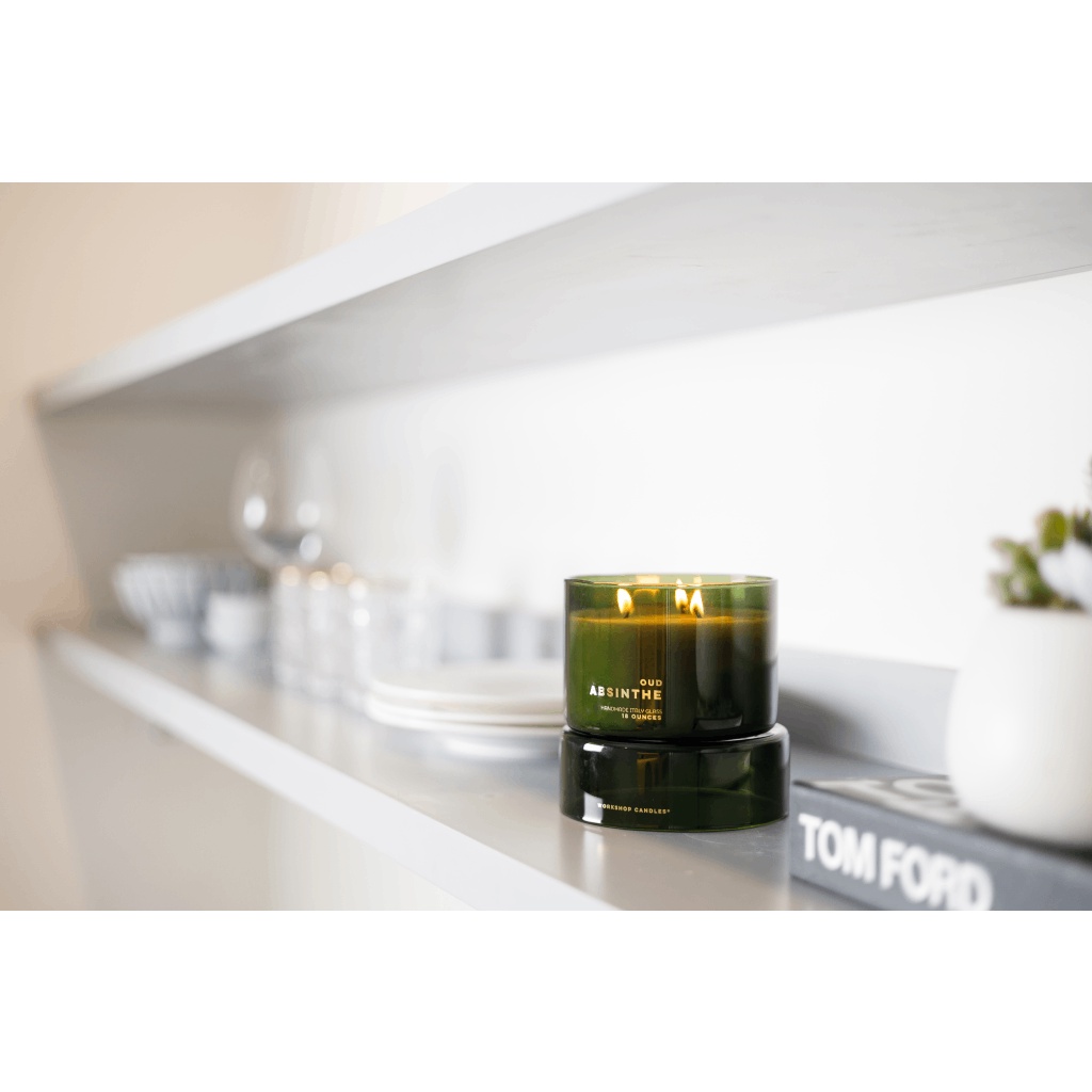 Nến thơm 18oz phiên bản Limited Blackwood/ Agarwood/ Absinthe Workshop Candles H&amp;H Home