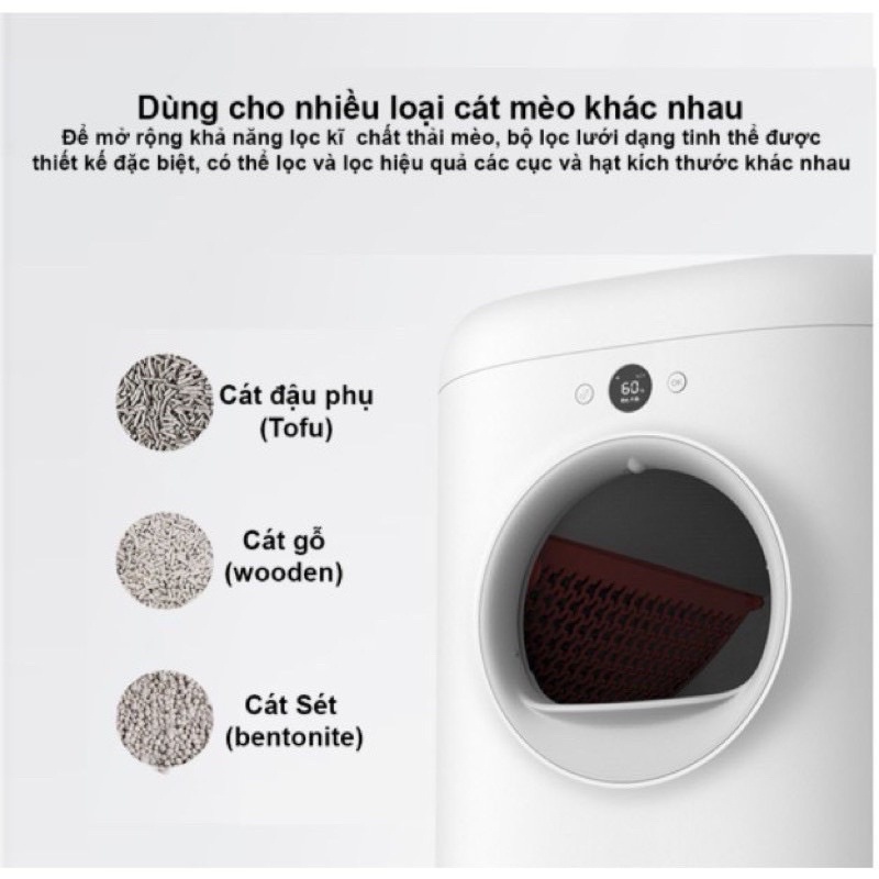 MÁY DỌN PHÂN MÈO TỰ ĐỘNG PETKIT PURA X