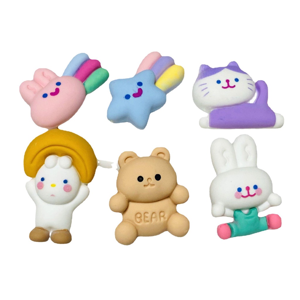 Miếng Dán Trang Trí Hình Cốc Nước Họa Tiết Hoạt Hình Dễ Thương DIY