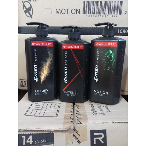 Dầu gội Xmen For Boss hương nước hoa 180/380/650ml