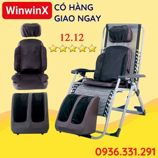 Ghế massage hồng ngoại toàn thân, máy massage 5 vùng 7 điểm chữa nhức mỏi lưng cổ vai gáy chân Kore Sport