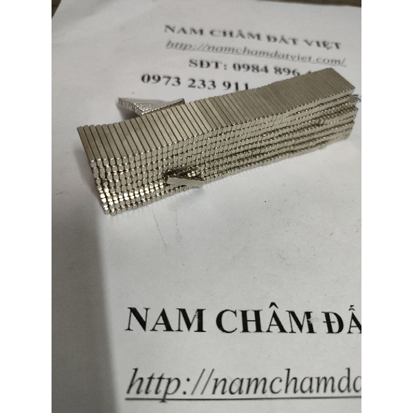 Nam châm dài 15*3*2mm hình chữ nhật dài