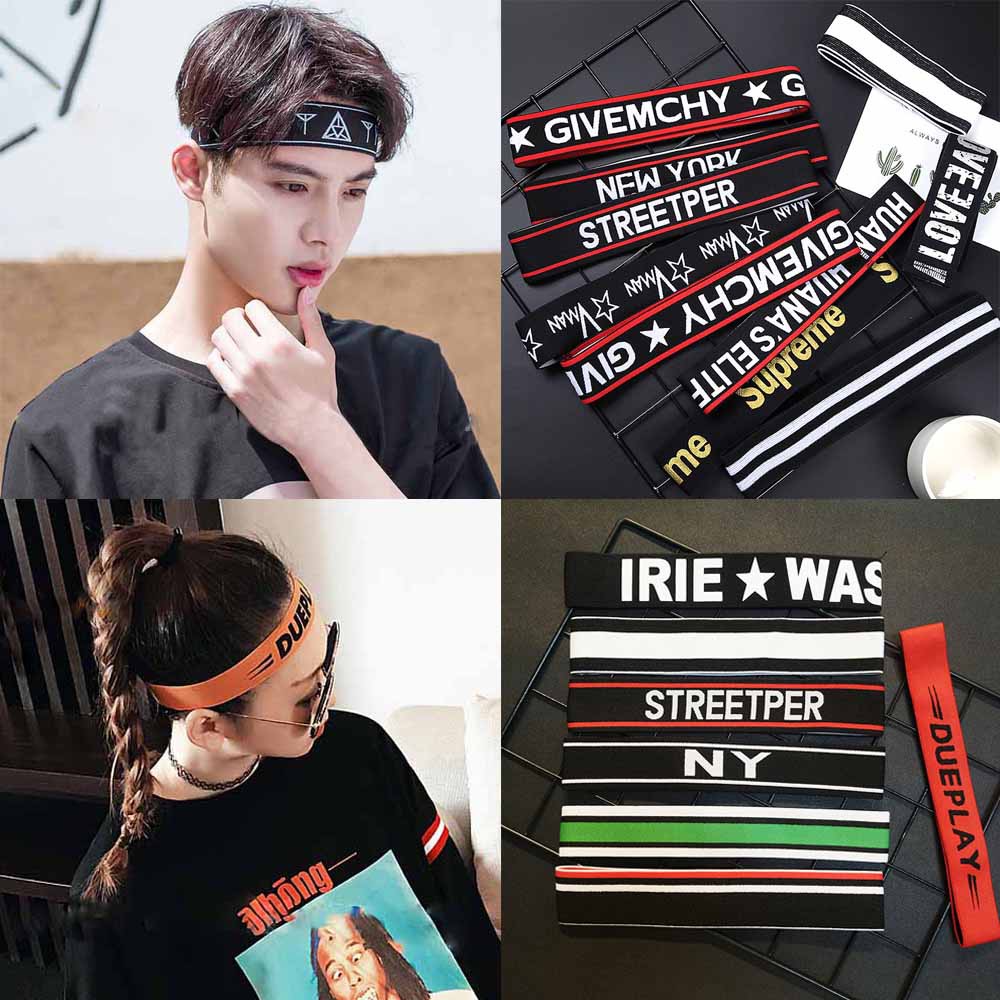 Headband V BTS Băng Đô Thể Thao Cotton TFBOYS Phong Cách Hàn Quốc Siêu Co Giãn !