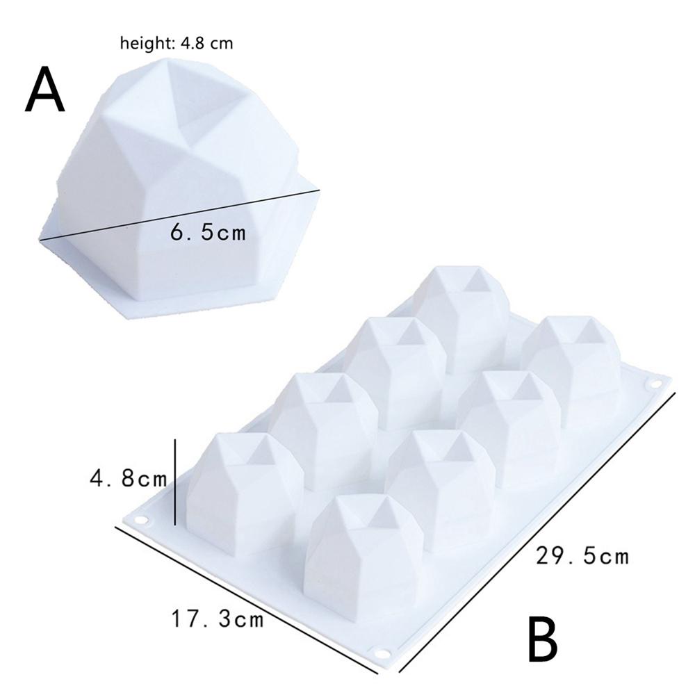YIYU Khuôn Làm Nến Thơm Nhiều Hình Dạng Đa Dạng Trang Trí Nhà Cửa