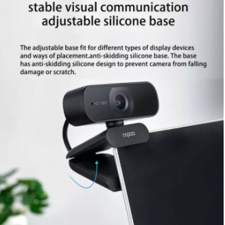 Webcam Rapoo C260 1080P Full HD Có Mic Giảm Tiếng Ồn Máy Ảnh Web USB, Dành Cho Máy Tính | WebRaoVat - webraovat.net.vn