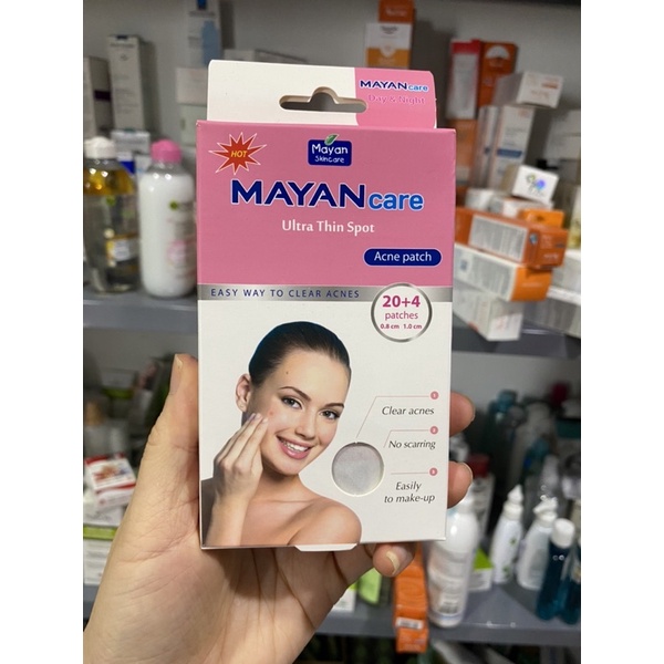 Miếng dán mụn Mayan Care Ultra Thin Spot - Dalieu24h