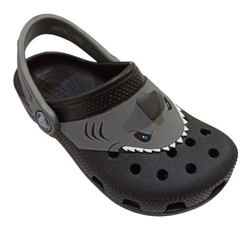 Crocs Hình Cá Mập 3d Xinh Xắn Cho Bé