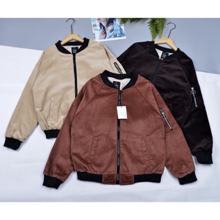 #Áo khoác nhung Bombo