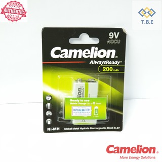 [CHÍNH HÃNG] Pin sạc vuông Camelion AlwaysReady 9V -  Vỉ 1 viên