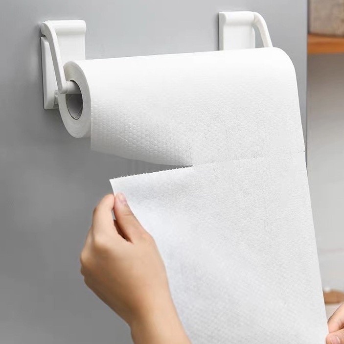 Giá Đỡ Cuộn Giấy Vệ Sinh Gắn Tủ Lạnh Tiện Dụng Cho Nhà Bếp