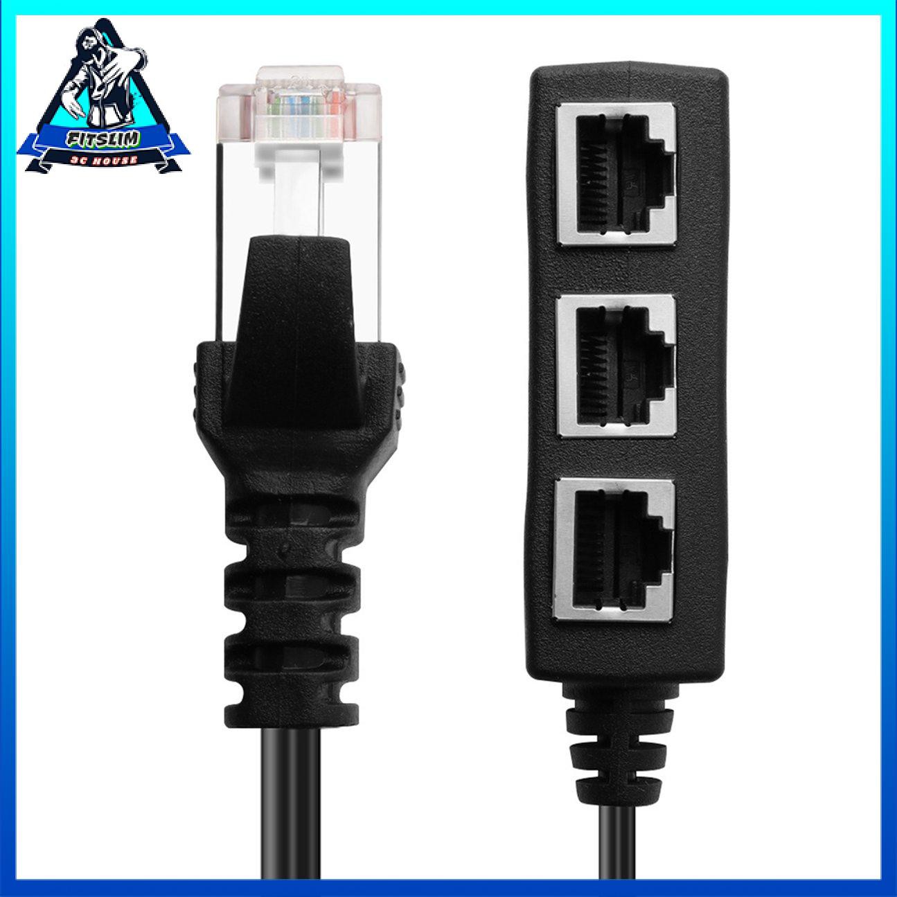 Bộ chia cáp Ethernet RJ45 Bộ chia 1 cổng 1 cổng 3 cổng 1 cổng mạng LAN