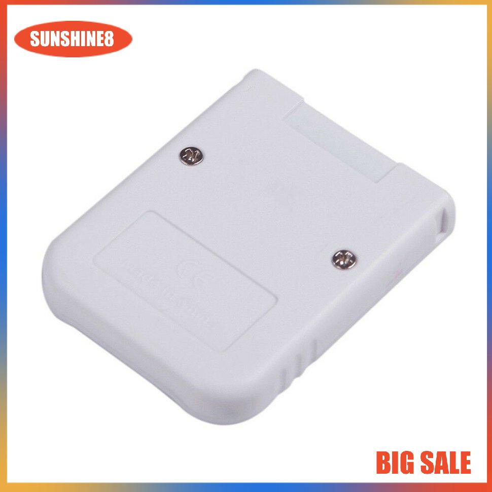 【SUN】Practical Memory Card for Wii Gamecube Game 4MB~512MB 8192 Blocks