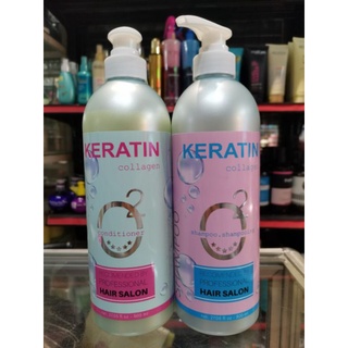 Gội xả Keratin O2 800ml x 2 (mẫu mới nhất)