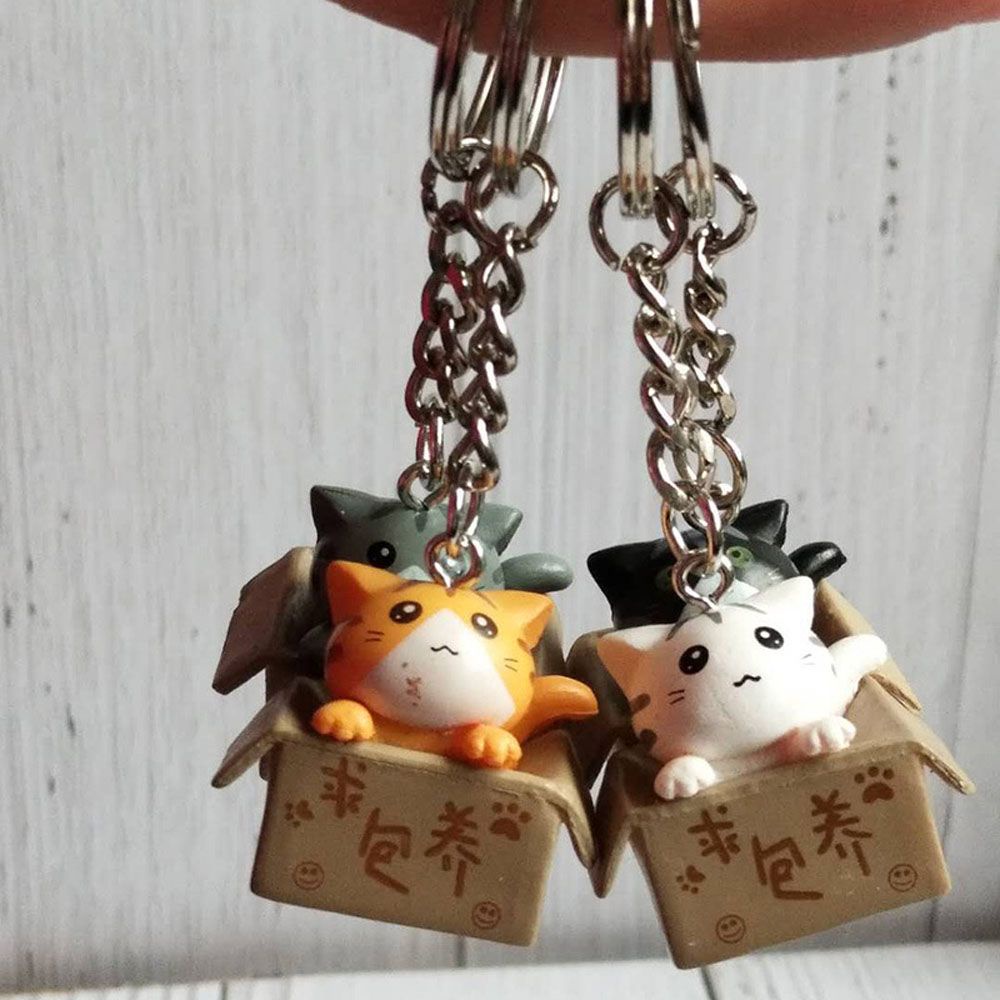 Móc Chìa Khóa Bằng Nhựa Resin Họa Tiết Hoạt Hình Augustina Nhiều Màu Dễ Thương