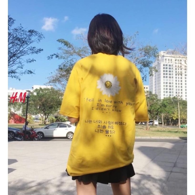 [Mã FAMAYWA giảm 10K đơn 50K] Áo thun hoa cúc hàn 🌼🌼🌼 | BigBuy360 - bigbuy360.vn